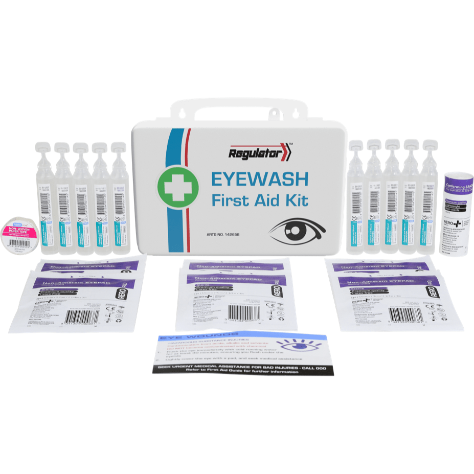 REGULATOR Eyewash First Aid Kit - Paramedic Shop