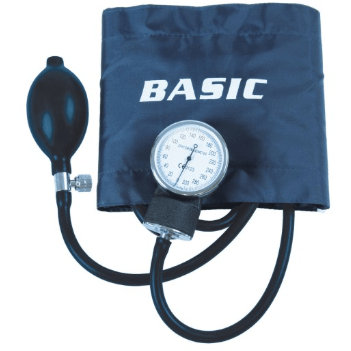 Basic Two - Hand Aneroid Sphygmomanometer Latex Free - Paramedic Shop