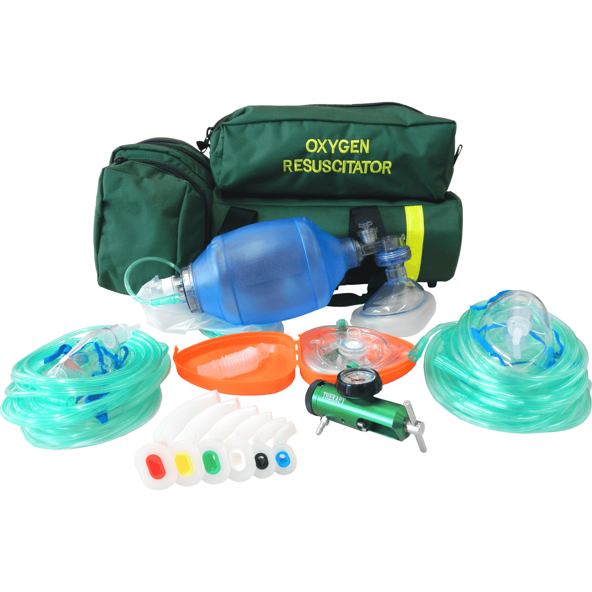 Deluxe Oxygen Therapy Kit with Bag Resuscitator - Paramedic Shop