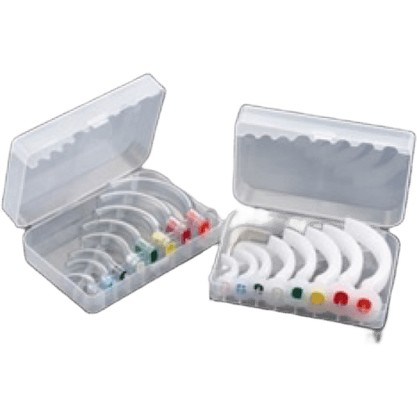Guedel Airway Kit with case (8 airways 40mm - 110mm) - Paramedic Shop
