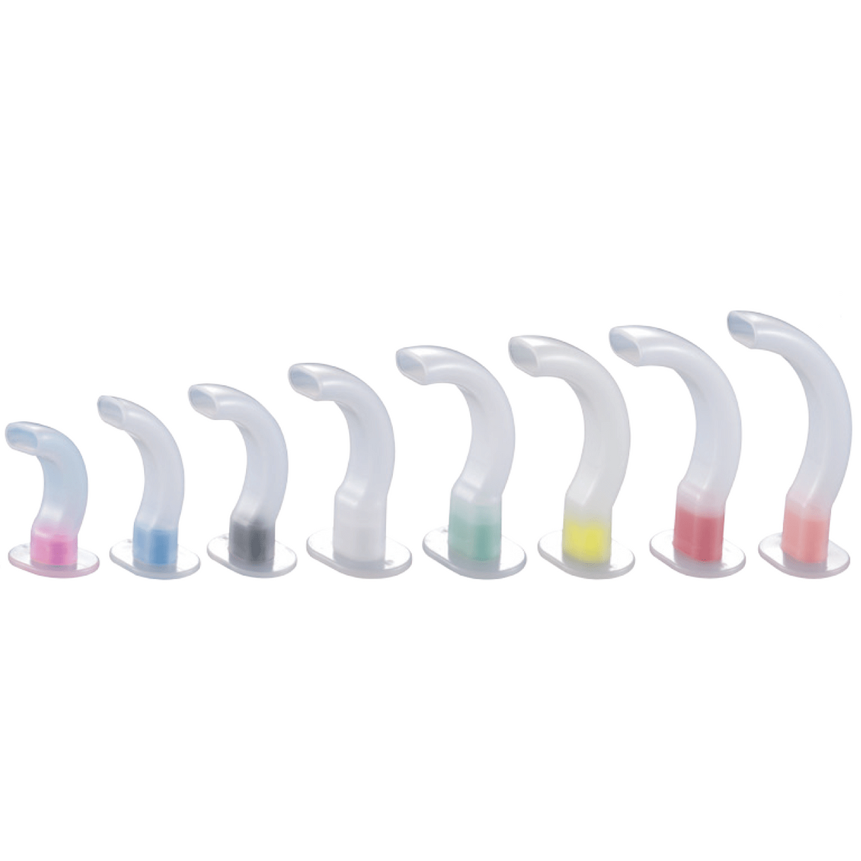 Guedel Airway Kit with case (8 airways 40mm - 110mm) - Paramedic Shop