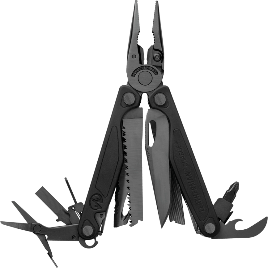 Leatherman Charge + Black Multitool w/ - Black Molle Sheath - Paramedic Shop