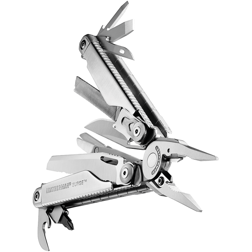 Leatherman Surge Multi - tool Stainless Steel - w/ Nylon Button Sheath - Paramedic Shop