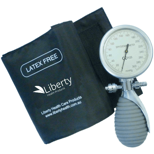Liberty Basic Hand - Held Sphygmomanometer One - Handed Aneroid - Paramedic Shop