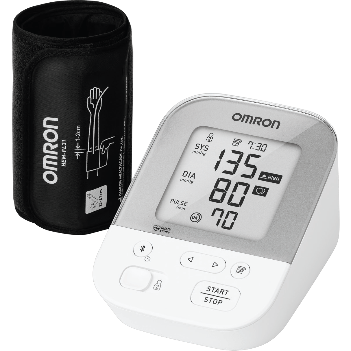 Omron Automatic Blood Pressure Monitor HEM7155T Plus Dual User (AU & NZ) - Paramedic Shop