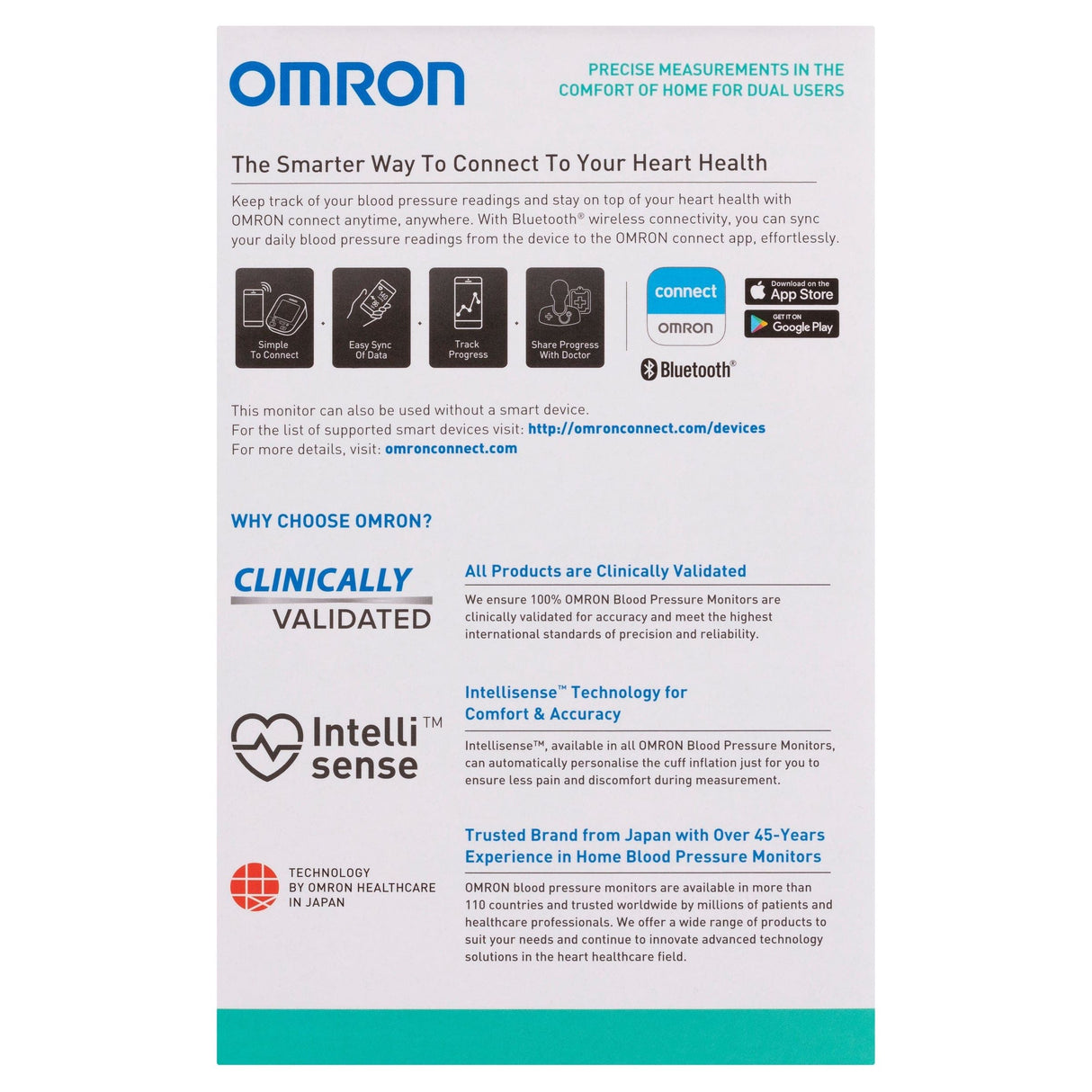 Omron Automatic Blood Pressure Monitor HEM7155T Plus Dual User (AU & NZ) - Paramedic Shop