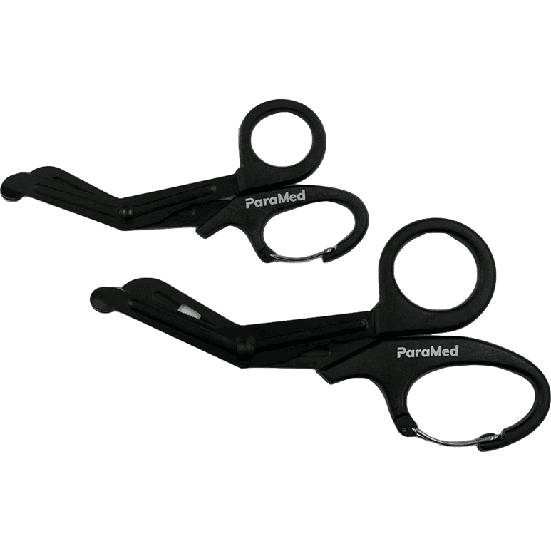 ParaMed Carabiner Trauma Shears 15cm & 19cm - Right Handed - Paramedic Shop