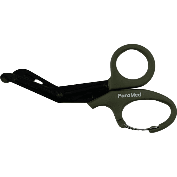 ParaMed Carabiner Trauma Shears 15cm & 19cm - Right Handed - Paramedic Shop
