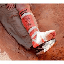 SAM Splint 36 Orange Blue Flat - Paramedic Shop