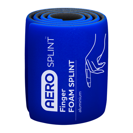 AEROSPLINT Finger Aluminium Foam Splint 9.5 x 4.5cm - Paramedic Shop