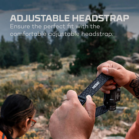 NEBO Transcend 1500 - Rechargeable Headlamp and Flashlight - Paramedic Shop