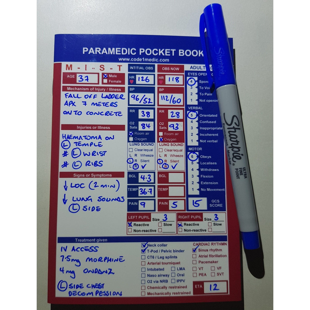 Paramedic Pocket Book + Medications Index Combo Pack - Paramedic Shop