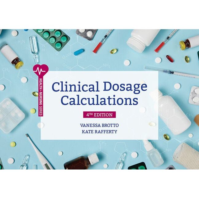 Paramedic Shop Cengage Learning Textbooks Clinical Dosage Calculations - 4th Edition