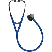 Paramedic Shop 3M Littmann Stethoscopes Navy Blue Tubing - Black Chestpiece & Earpiece Littmann® Cardiology IV Stethoscope