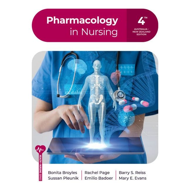 Paramedic Shop Cengage Learning Textbooks Pharmacology in Nursing Australian & New Zealand - 4th Edition