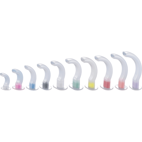 Guedel Airway Kit with case (8 airways 40mm - 110mm) - Paramedic Shop