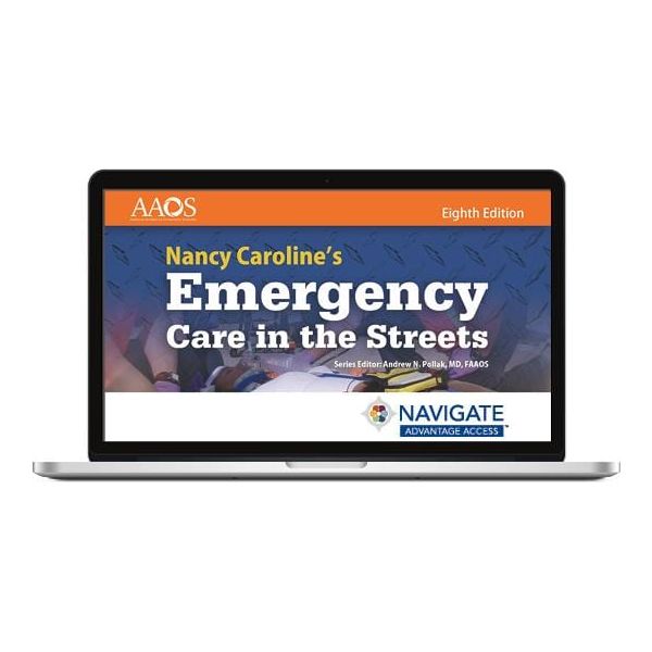 Paramedic Shop PSG Learning Textbooks Copy of Nancy Caroline's Emergency Care In The Streets: 9th Edition - Advantage Access
