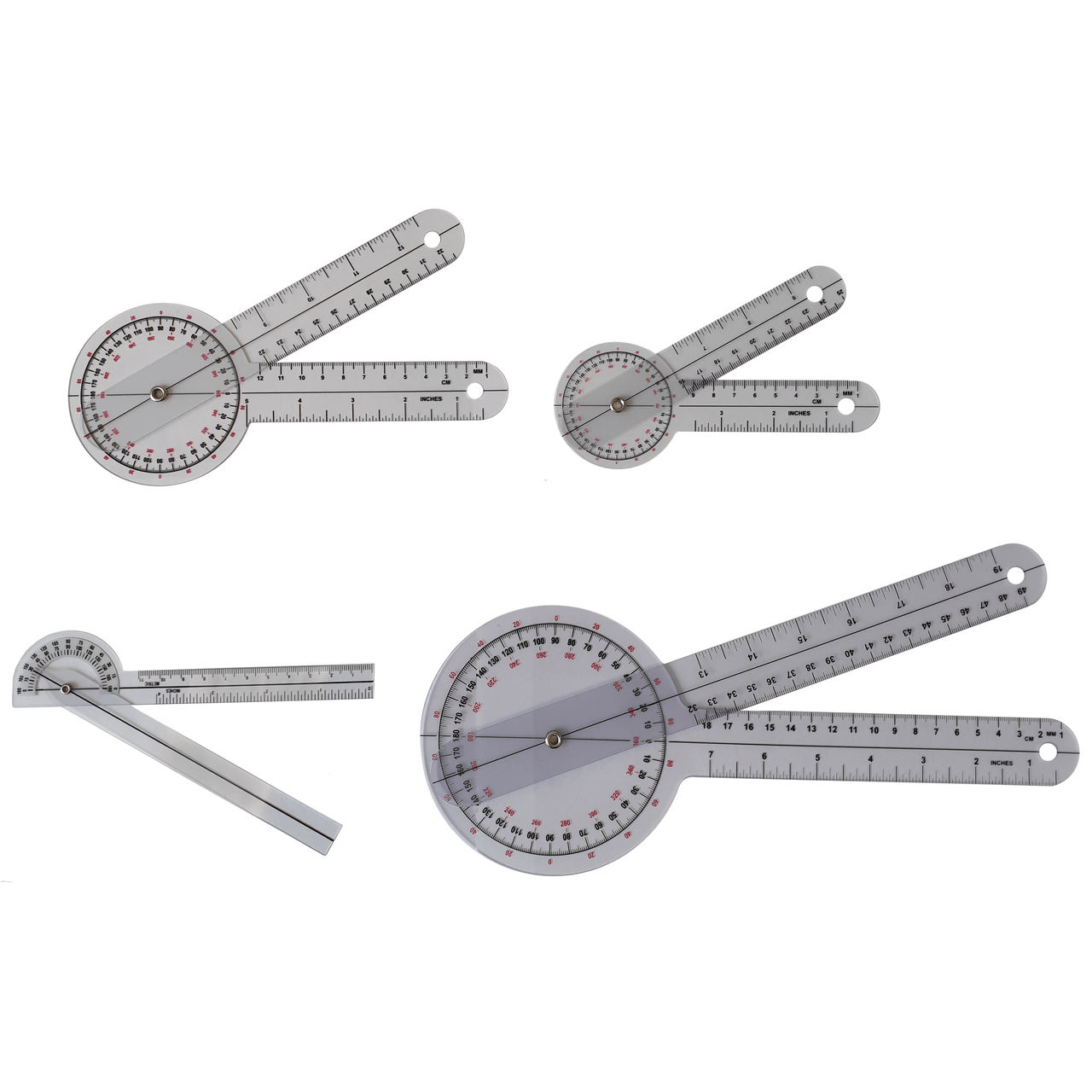 Paramedic Shop Paramedic Shop Instrument Goniometer Kit - Set of 4