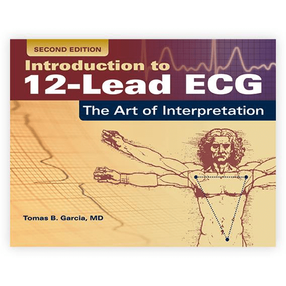 Paramedic Shop PSG Learning Textbooks Introduction to 12-Lead ECG: The Art of Interpretation - 2nd Edition