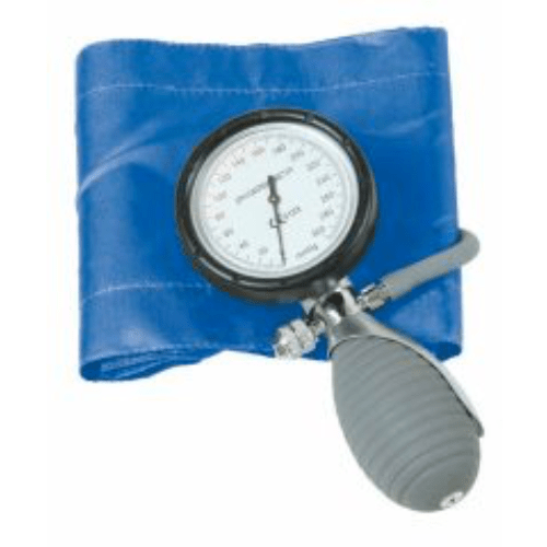 Paramedic Shop Axis Health Instrument Royal Blue Liberty Basic Hand-Held Sphygmomanometer One-Handed Aneroid