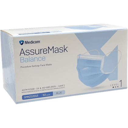 Paramedic Shop Safeman Masks 500 Medicom Assure Surgical Masks - Level 1