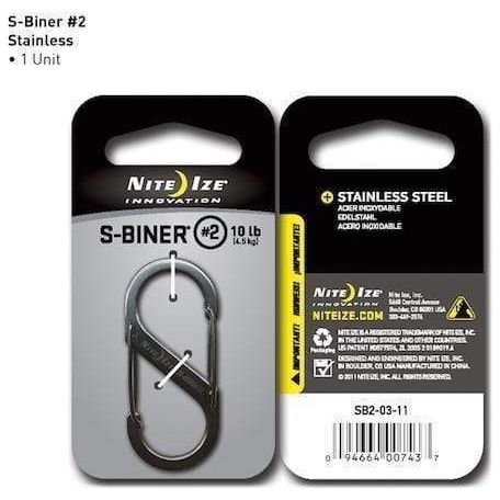Paramedic Shop Zen Imports Pty Ltd Tools Nite Ize S-Biner #2 Dual Carabiner