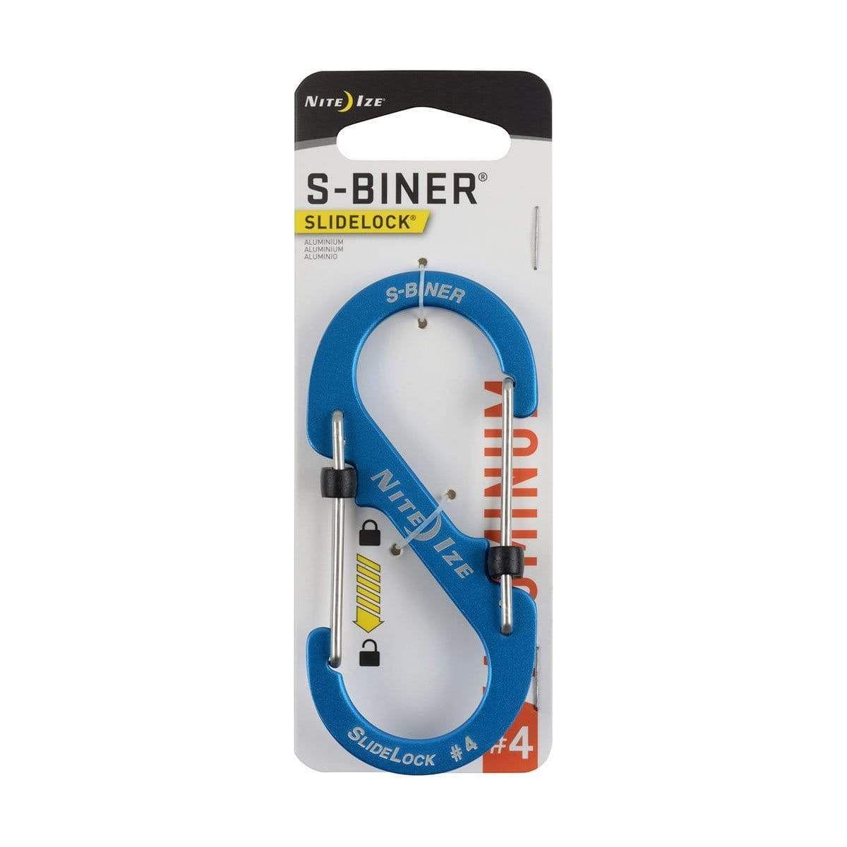 Paramedic Shop Zen Imports Pty Ltd Tools Aluminium Slidelock - Blue Nite Ize S-Biner #4 Dual Carabiner